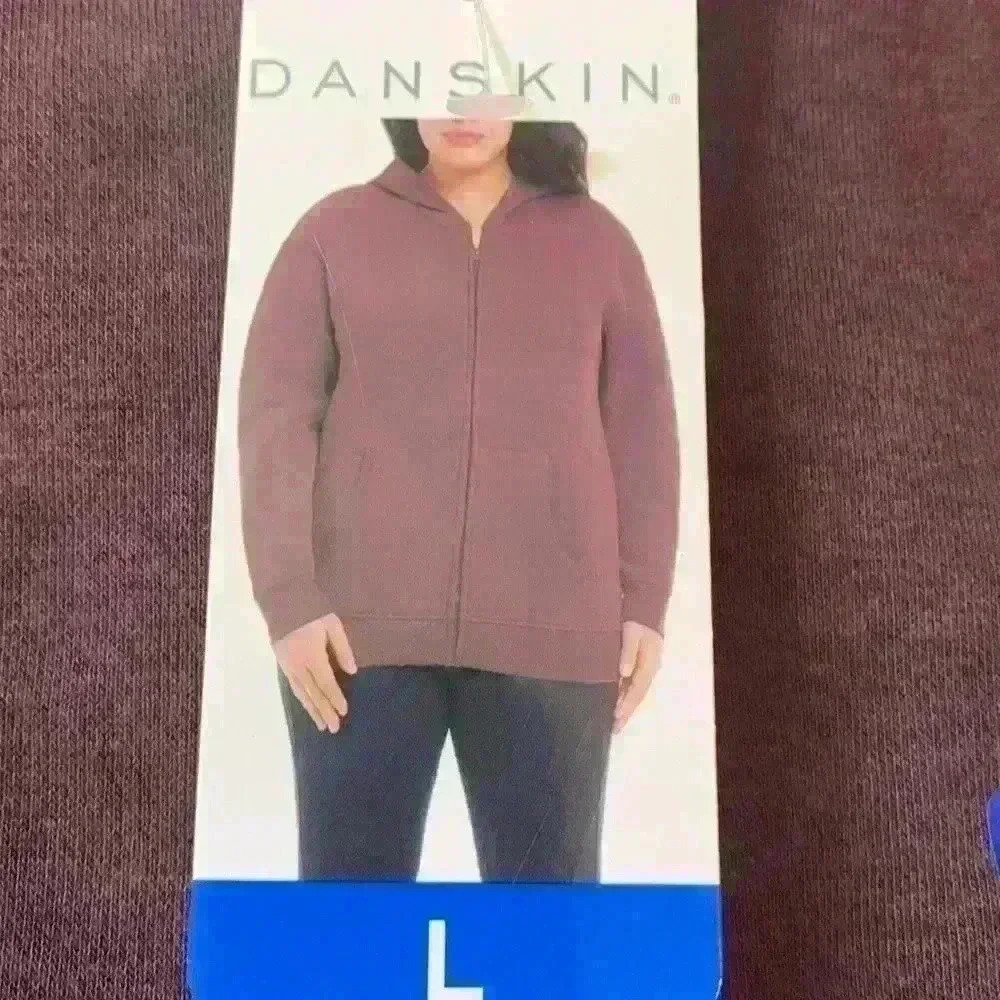 Danskin Cozy Hooded Jacket - Picture 2 of 4